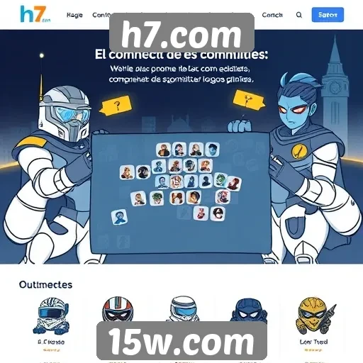 Explorando a comunidade de jogadores no h7.com